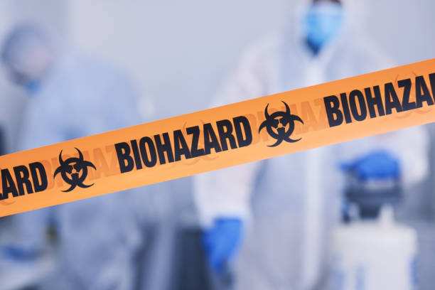Professional Biohazard technician working in Aurora, OH